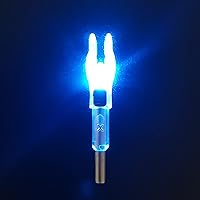 Vista 2 de DEEPOWER X Culatines Iluminados para Flechas .204"/.233"/.244"/.246" con Interruptor de Encendido/Apagado con Bujes H, S, GT