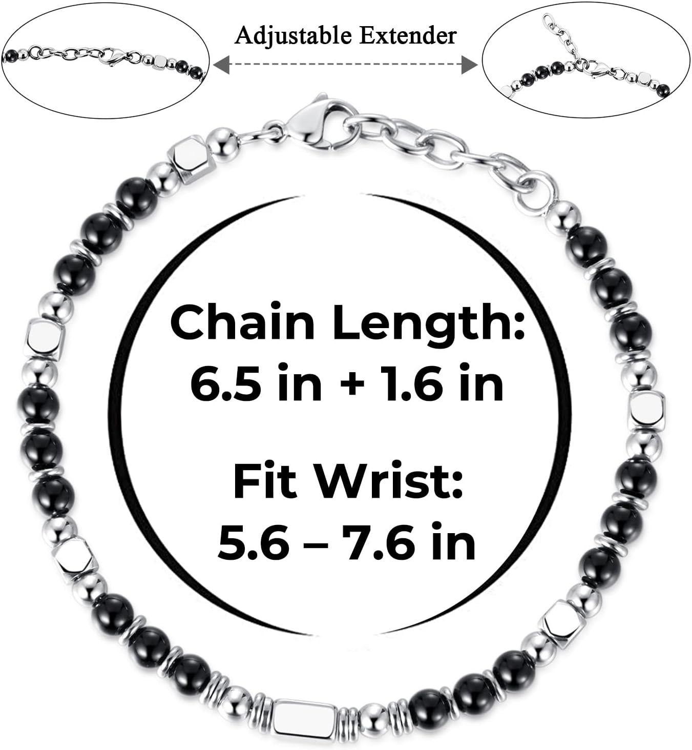 Beaded Bracelets for Women - Silver and Gold Boho Bracelets, Trendy Jewelry Gifts for Lover, Mom, Friends - Image 3