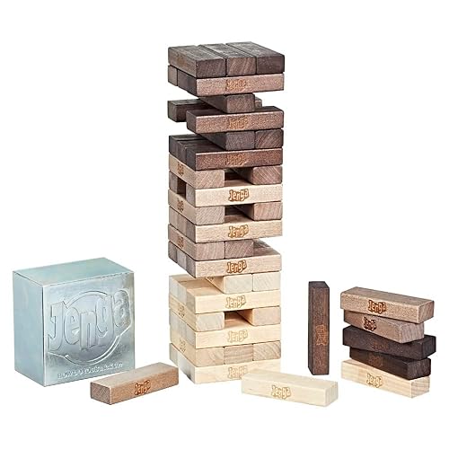 Hasbro - Jeu Jenga : Série Rustique Exclusivité sur Amazon