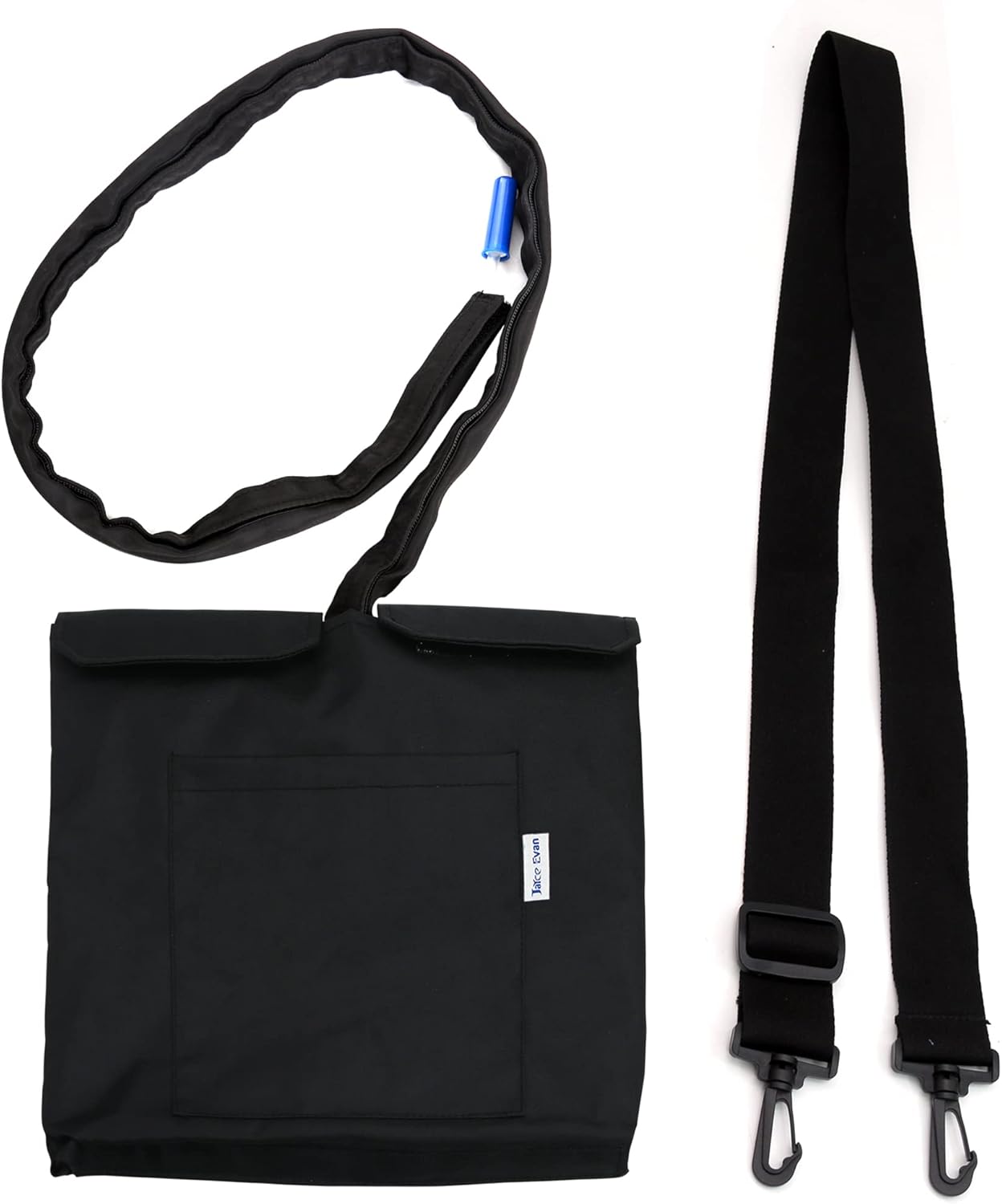 Catheter Bag Covers Holder with Interior Securing Clasp, Foley Catheter Abdominal