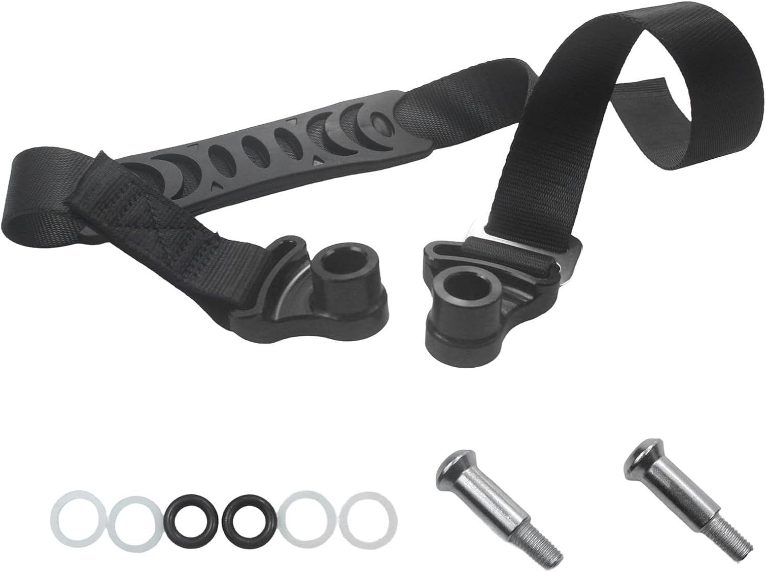 Motorcycle Rescue Pull Strap for TTR230 YZ125 YZ250 YZ250F YZ450F WR250F WR450F DT230 TW200 YZ80 YZ85 Dirt Pit Bike (Black)