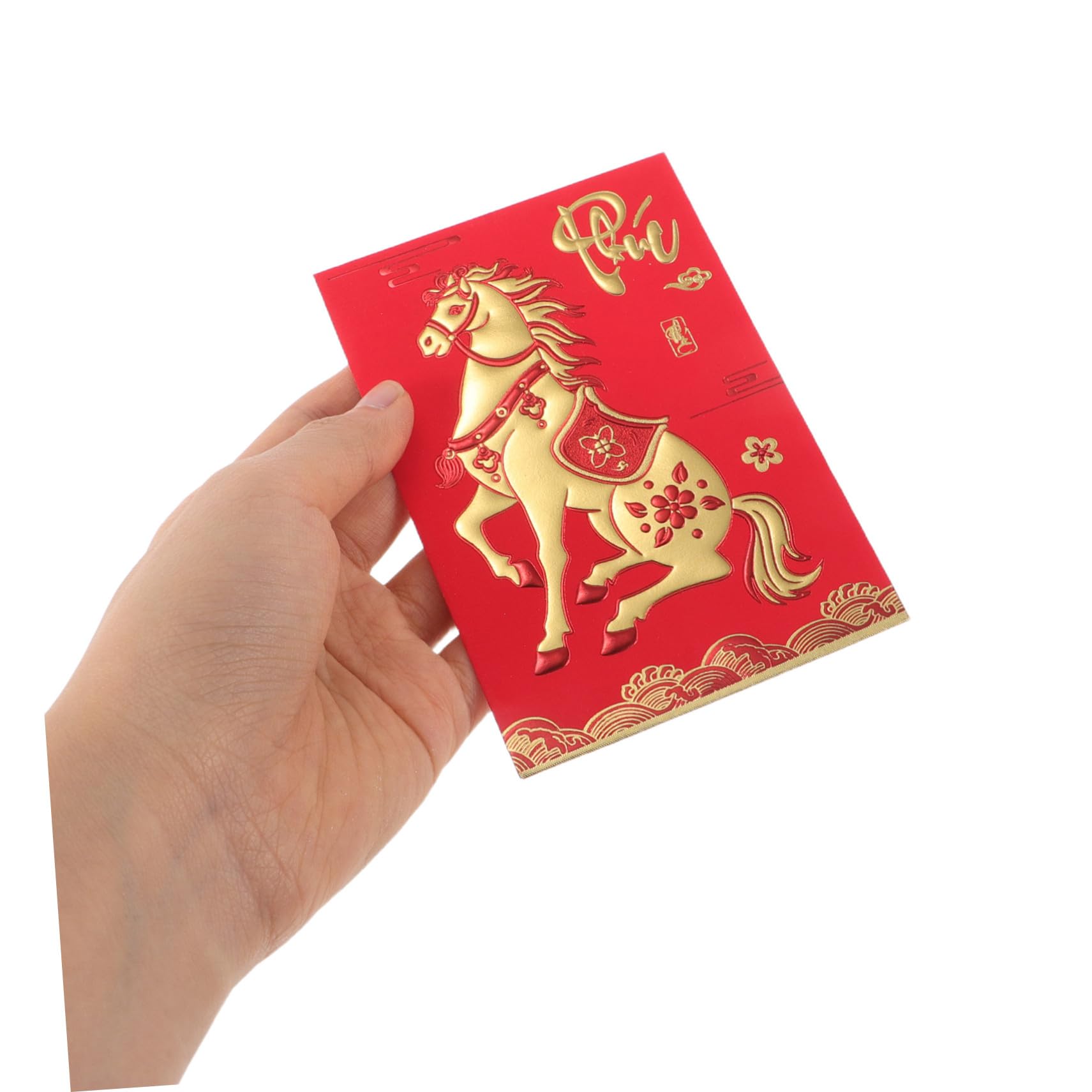 DOITOOL 360 Piezas Sobres Rojos Hongbao Creativos Año del Caballo Papel Festival la Temporada Sobres Rojos para Dinero Boda