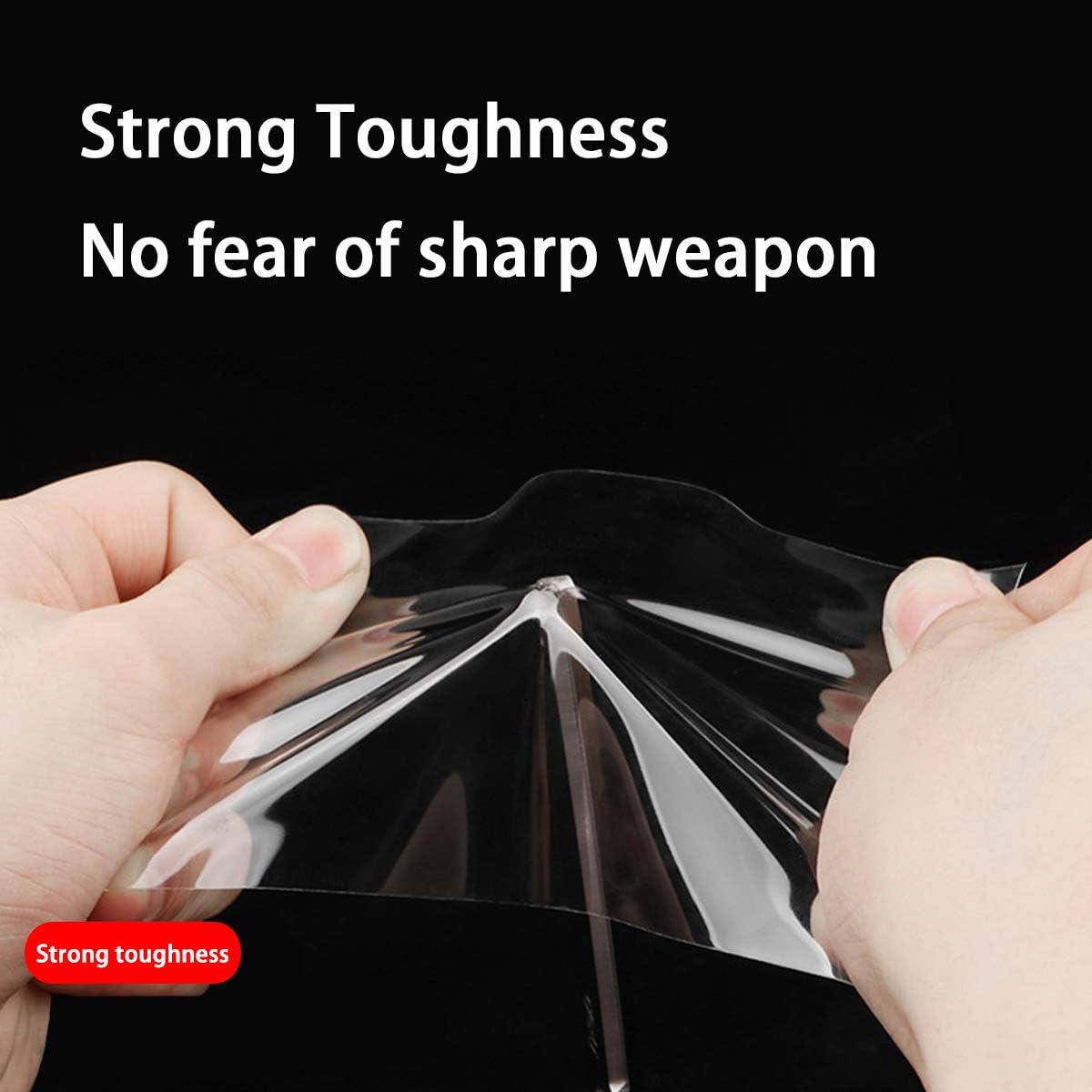 Universal Car Door Edge Guard, 2In x 33Ft Door Sill Protector, Automotive Anti-Collision Strip for Car Door Edge/Front and Rear Bumper/Door Sill Protector, Transparent