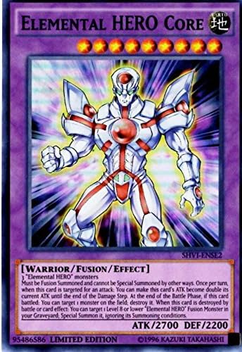 Elemental HERO Core - SHVI-ENSE2 - Super Rare - Limited Edition