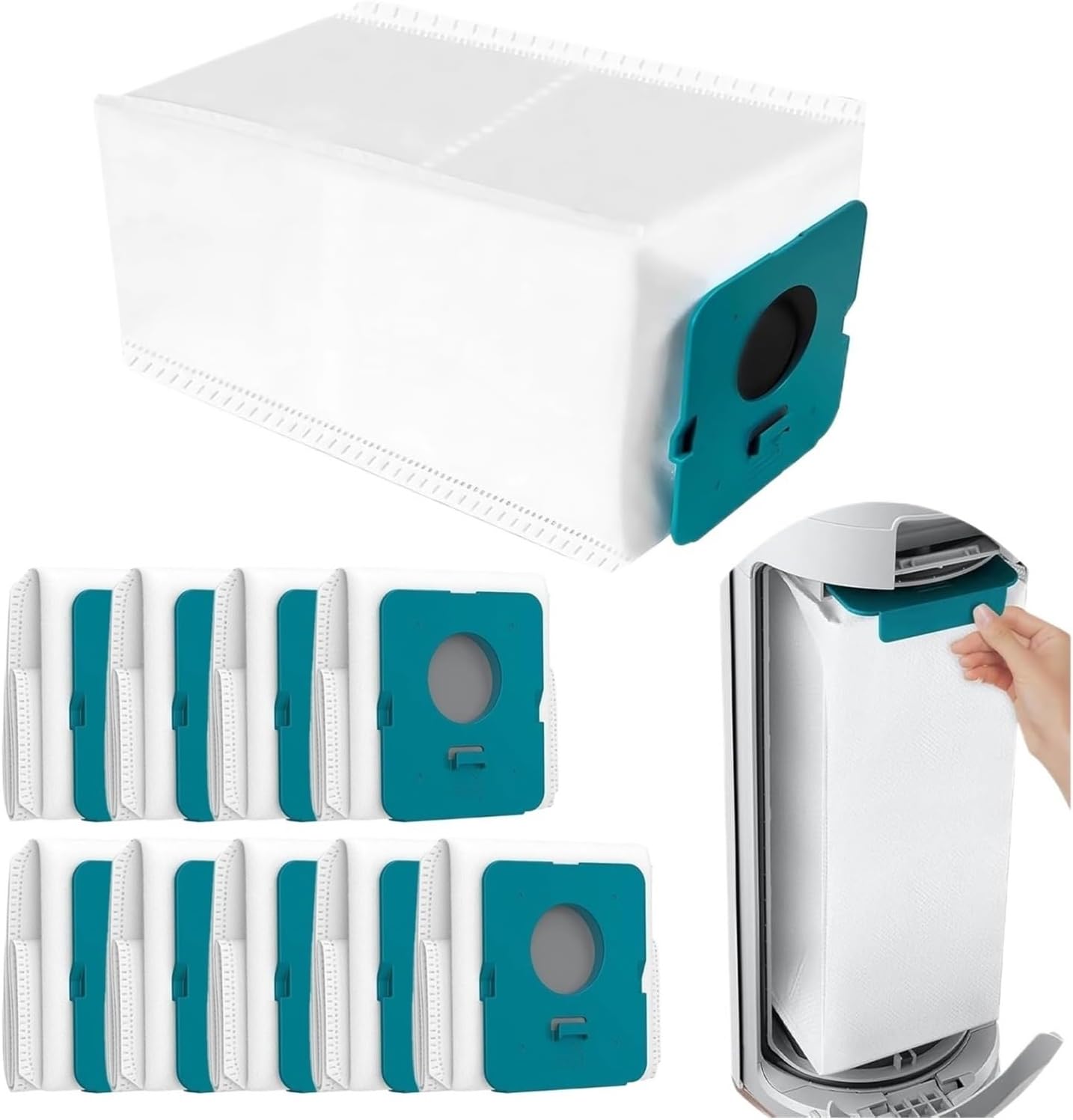 Handheld Vacuum Cleaner Bag, Compatible for Samsung VCA-ADB95 VS20A95923B/AA, VS20A95923N/AA, VS20A95923W/AA, Vacuum Cleaner Dust Bag(10pcs)