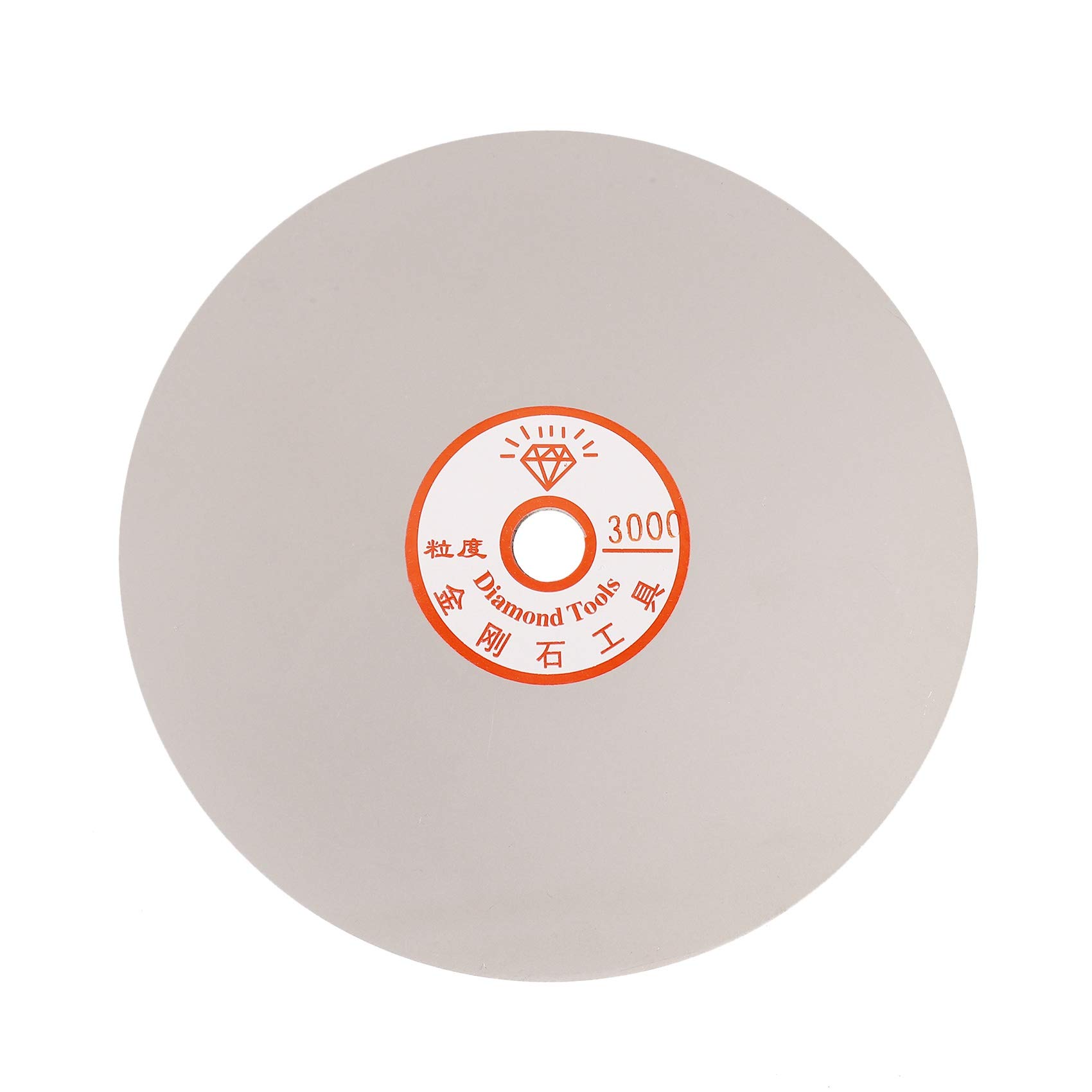 Littimoon 6 Inch Grit 3000 Coated Flat Lap Wheel Jewelry Polishing Grinding Disc