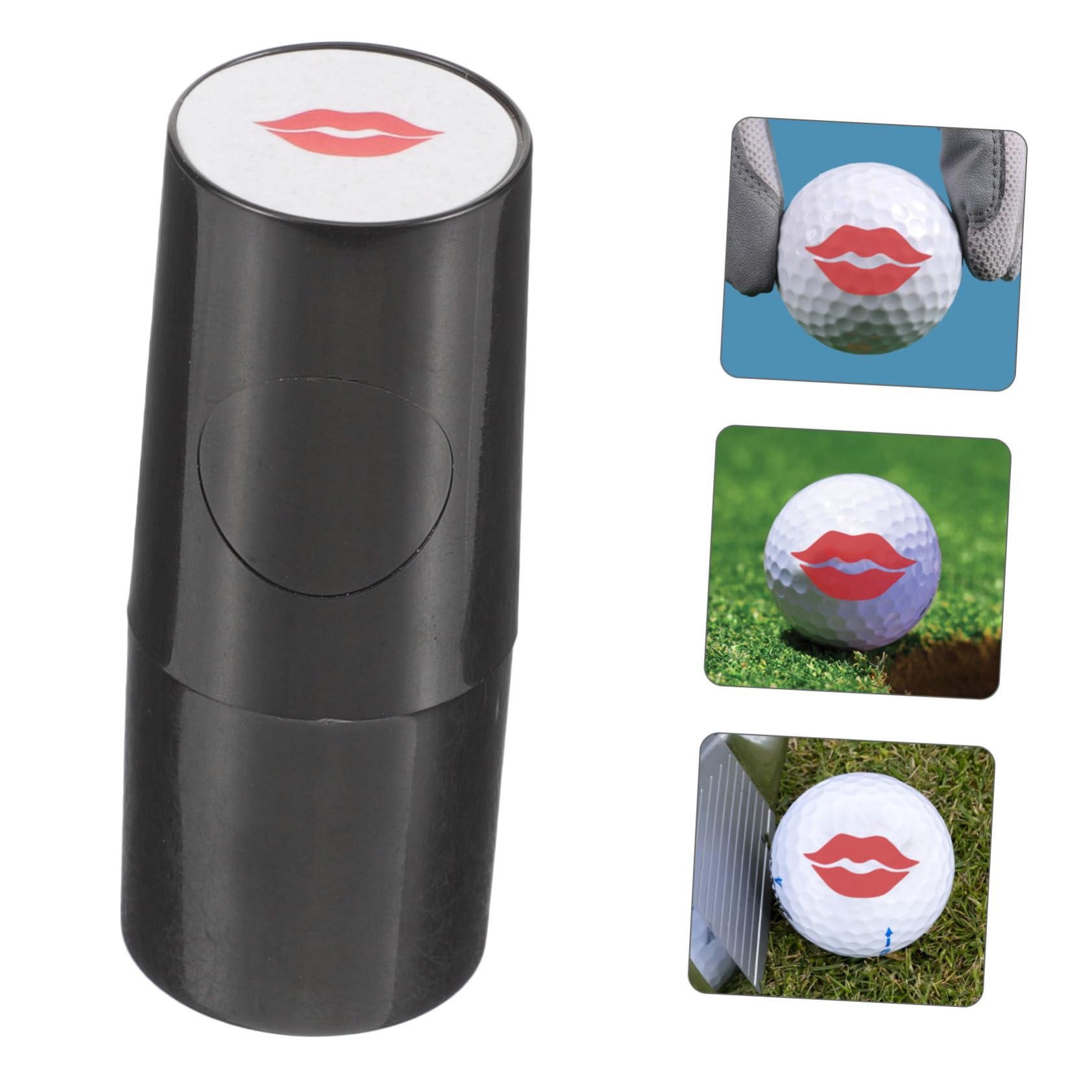 BESPORTBLE 5st Golf-Stempel Stempel Für Golfbälle Golfball-stempelkuss Ballmarker Golf Golf-Marker-Hut-Clip Golfball-Marker-Display Golf-markierungswerkzeug Golf-briefmarken Plastik