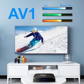 X96 Max Plus Ultra TV Box Android 11 Amlogic S905X4 4GB 32GB Support AV1 8K Dual Wifi BT with i8 keyboard