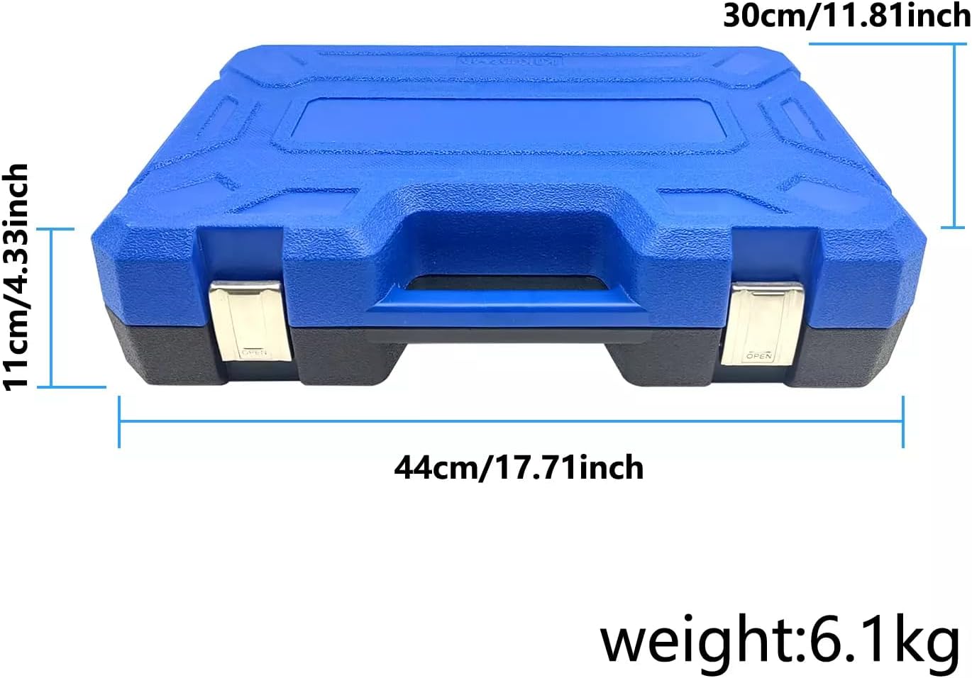 Rear Drive Axle Differential Installer Remover Tool Kit Compatible With BMW M2 M3 M4 M5 E70 E71 E82 E90 E91 F12 F13 X3 X5 7 Series Replace 335040 335050 335060 335080 with 27/34/37 Teeth Socket