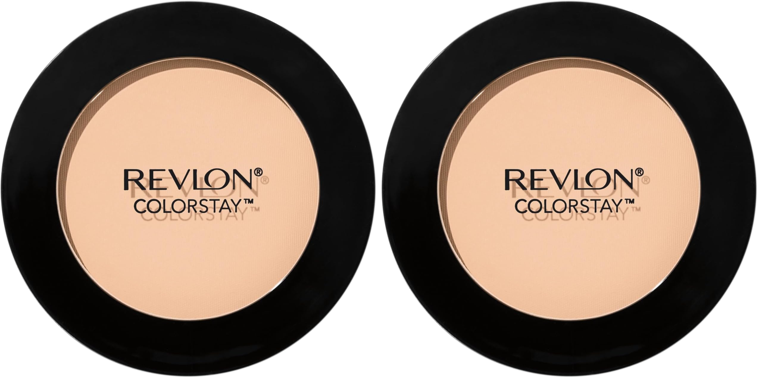 Revlon ColorStay, Kompaktpuder, Mattierende Formel, Ultrafein, Langanhaltend und Ölfrei (8,4g), 840 Medium (Packung mit 2)