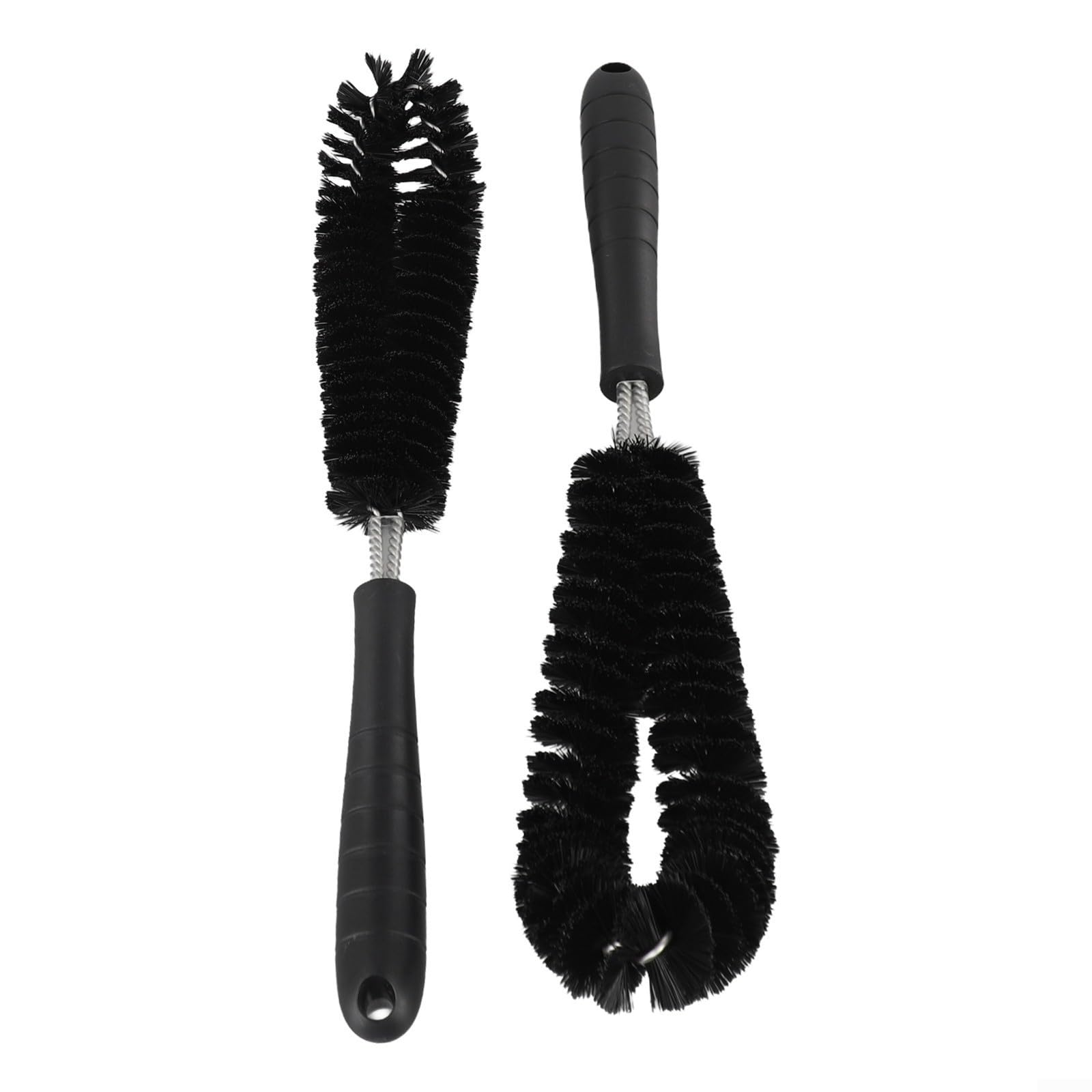 Spazzola per auto nera ABS acciaio inossidabile 36 cm morbida