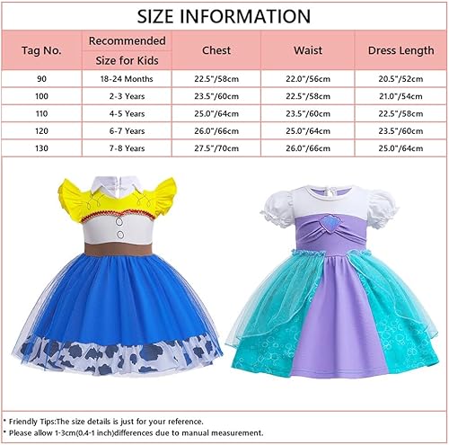 Miniatura 4 de CinheyU Disfraz de Halloween para niñas pequeñas, princesa, fiesta de cumpleaños, verano, vestido de baile de Navidad, concurso