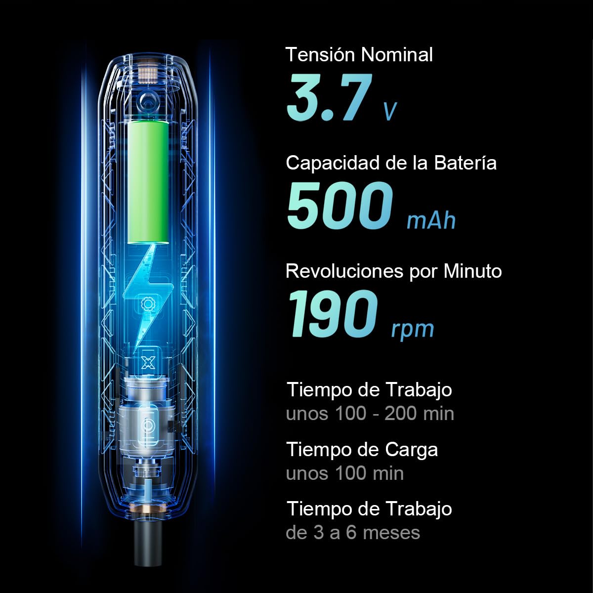 EZARC Mini Juego de Destornilladores Eléctricos 181 en 1, Destornillador Eléctrico de Precisión con 162 Brocas Magnéticas, Destornillador Eléctrico Pequeño de Carga Inalámbrica