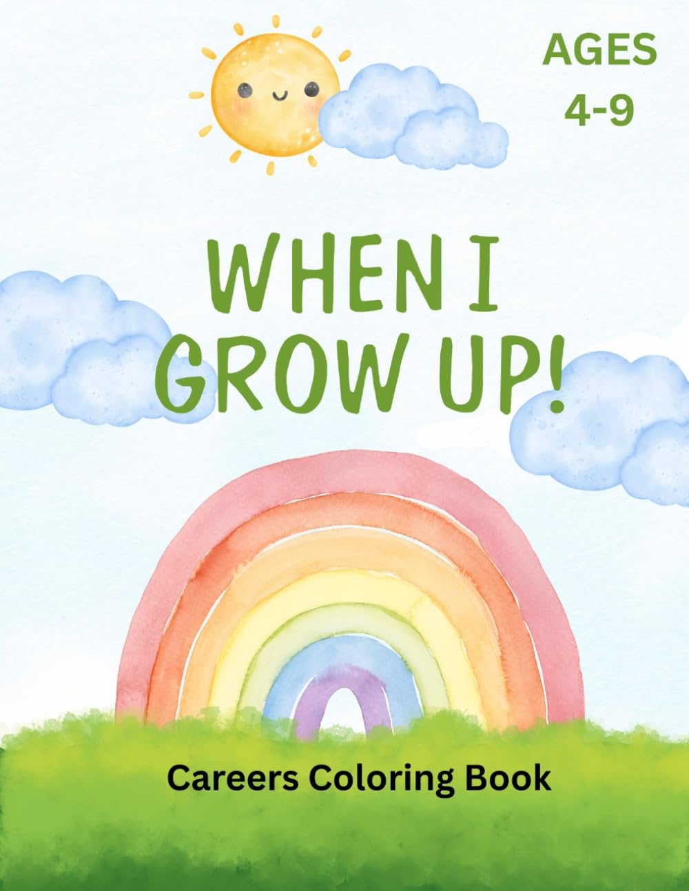 Careers Coloring Book for Kids Ages 4–8
