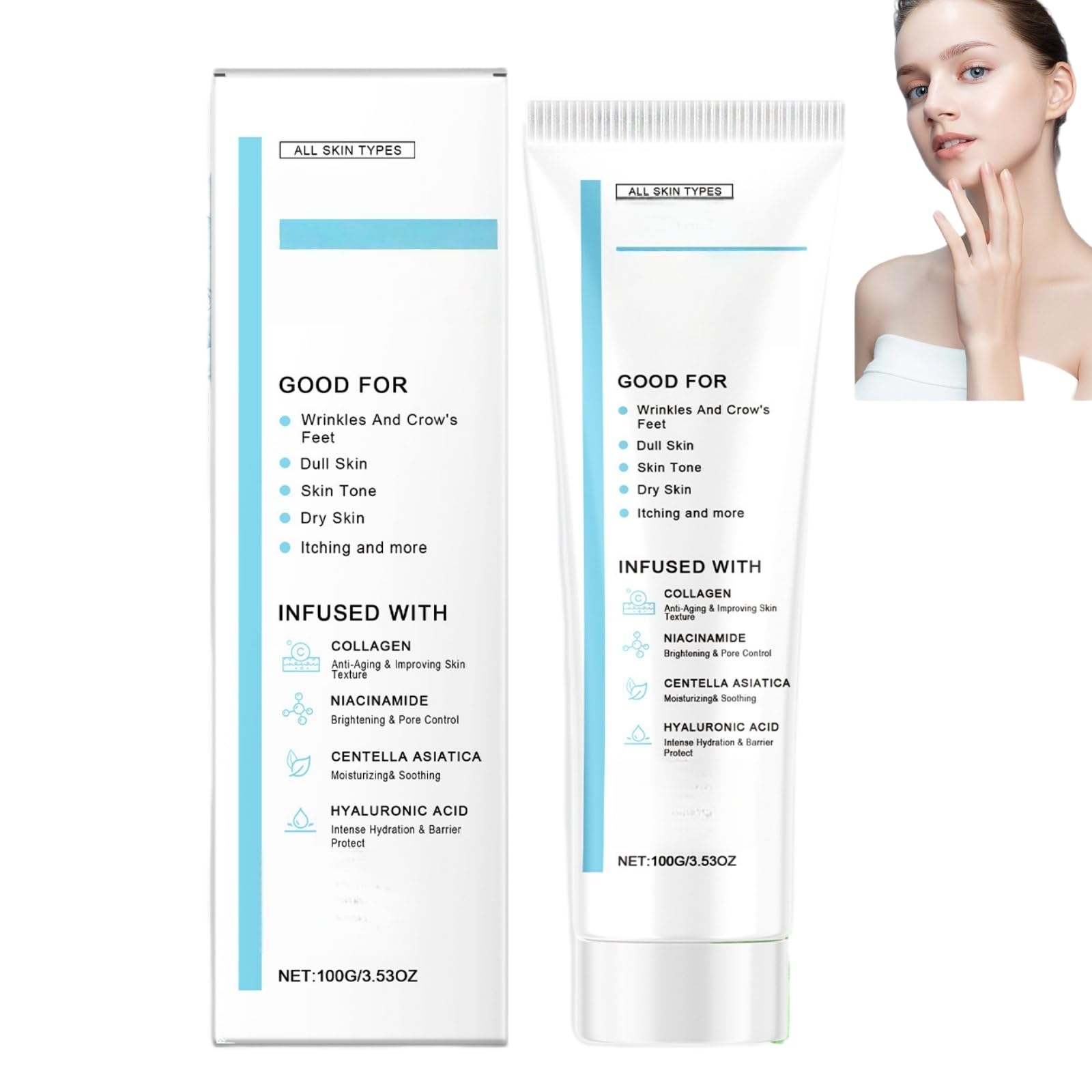Youthful Formula Ultimate Moisturizing Cream,Moisturiser Face Women,Anti Wrinkle Face Cream,Calming F-ace Moisturizer,Repairing Fa-ce Moisturizer,Hydrating Mo-isturiser F-ace