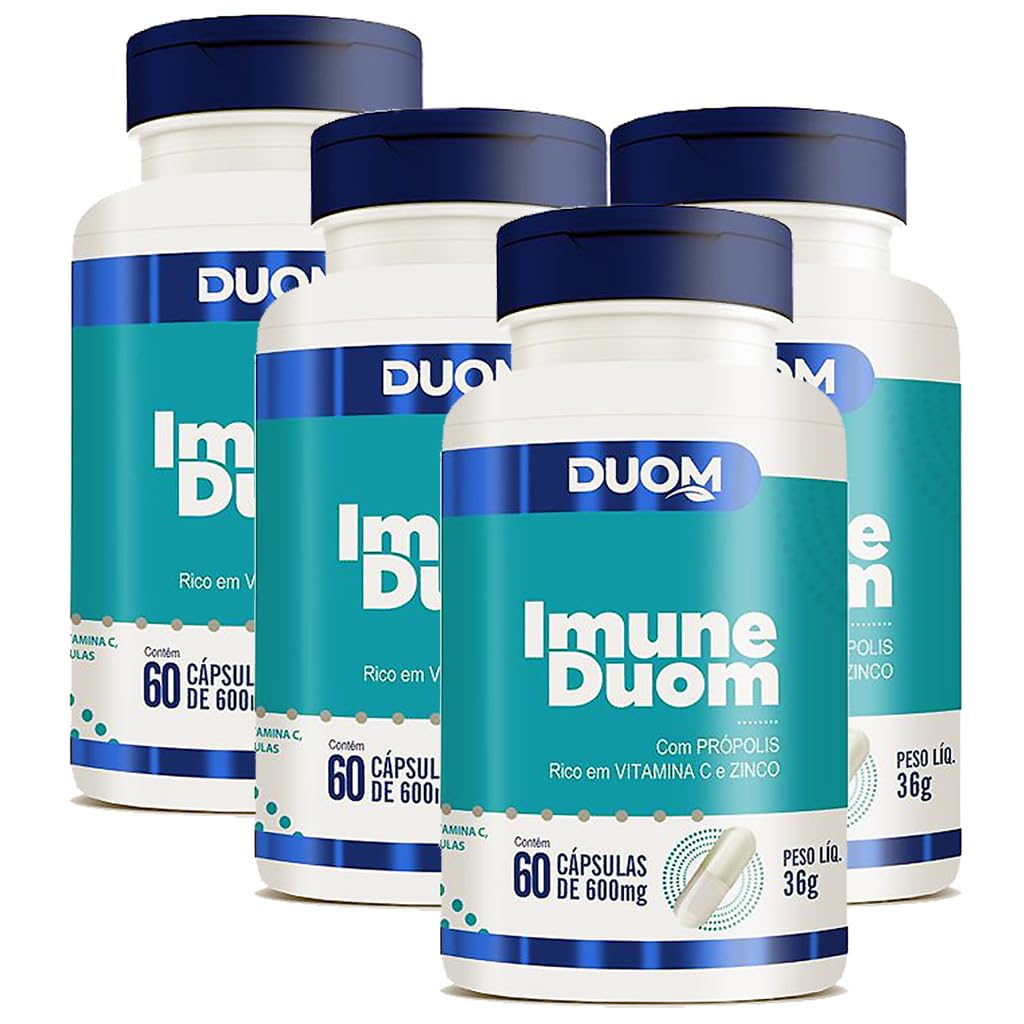 Imune 60cps 600mg (Própolis, Vitamina C e Zinco) | Kit 4 Frascos em promoção! Veja a oferta e mais achadinhos de Vitaminas & Suplementos 2 Hoje é o melhor dia para comprar Imune 60cps 600mg (Própolis, Vitamina C e Zinco) | Kit 4 Frascos com aquele preço maroto! Promoção! Aproveite a oferta! 2