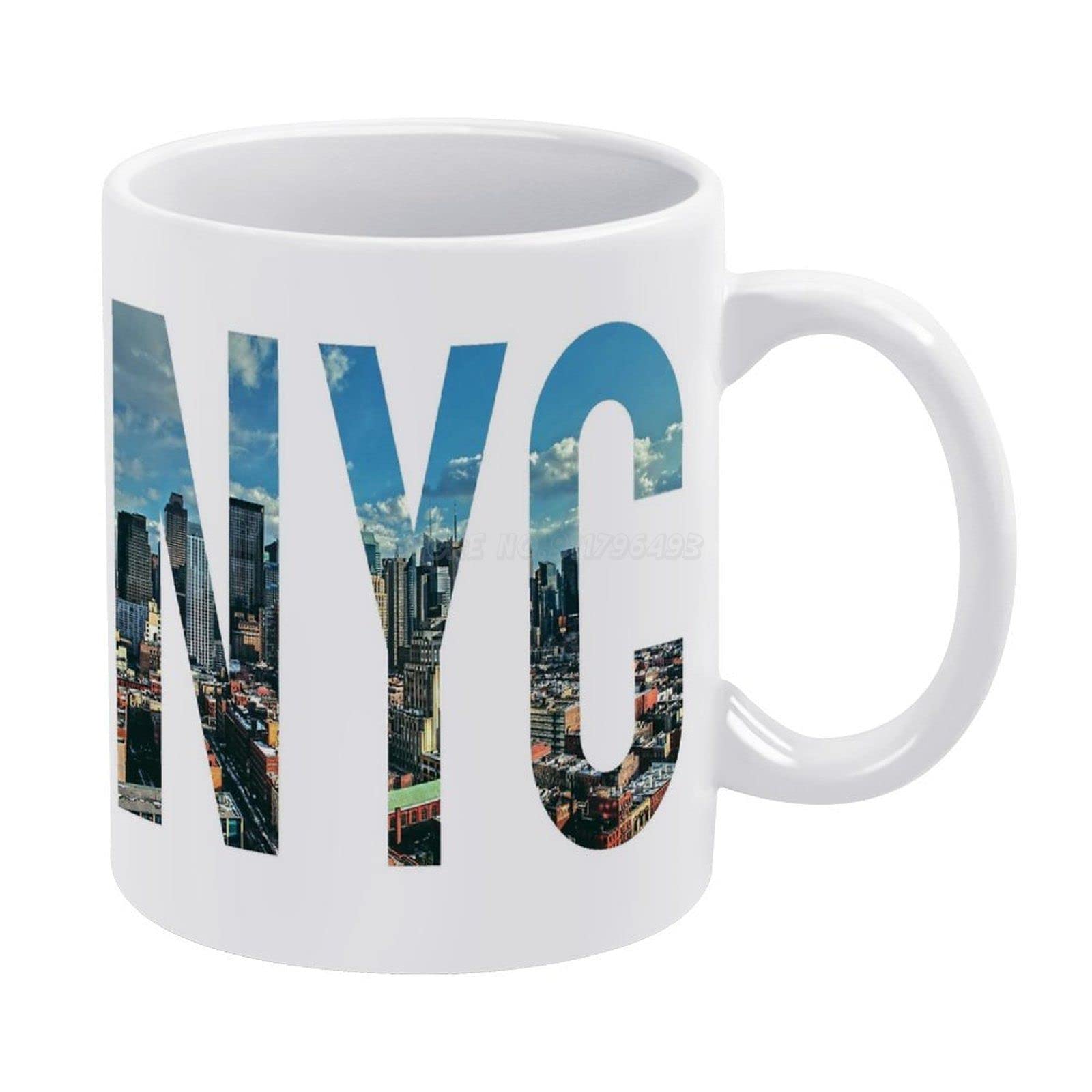 VOLTX DESIGN - Printed New York City. Ceramic Coffee Mug (330ml)