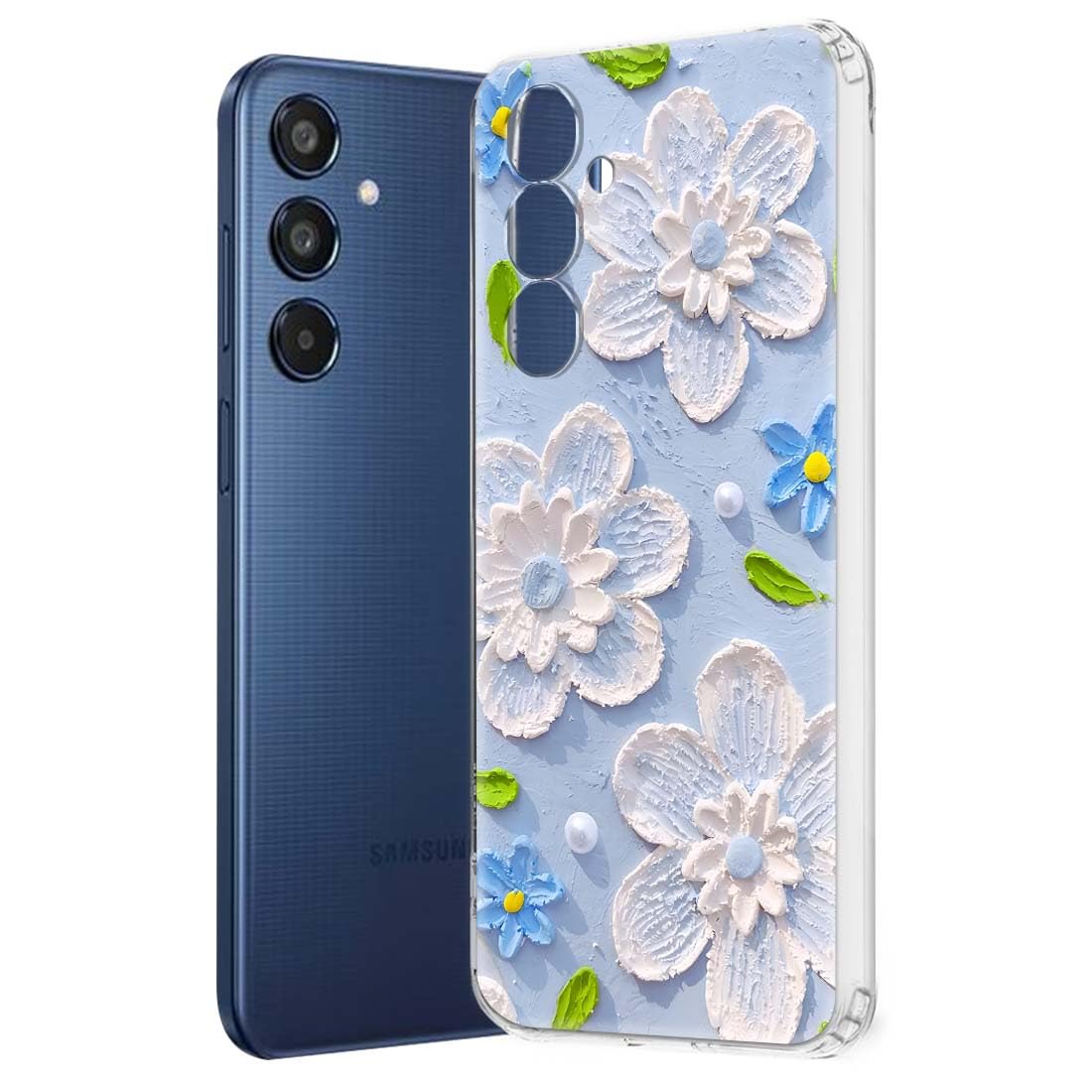 Nainz Soft Mobile Back Cover for Samsung Galaxy M35 5G (Silicone_Multicolor) (B0D9DBSJL4) Amazon Price History, Amazon Price Tracker