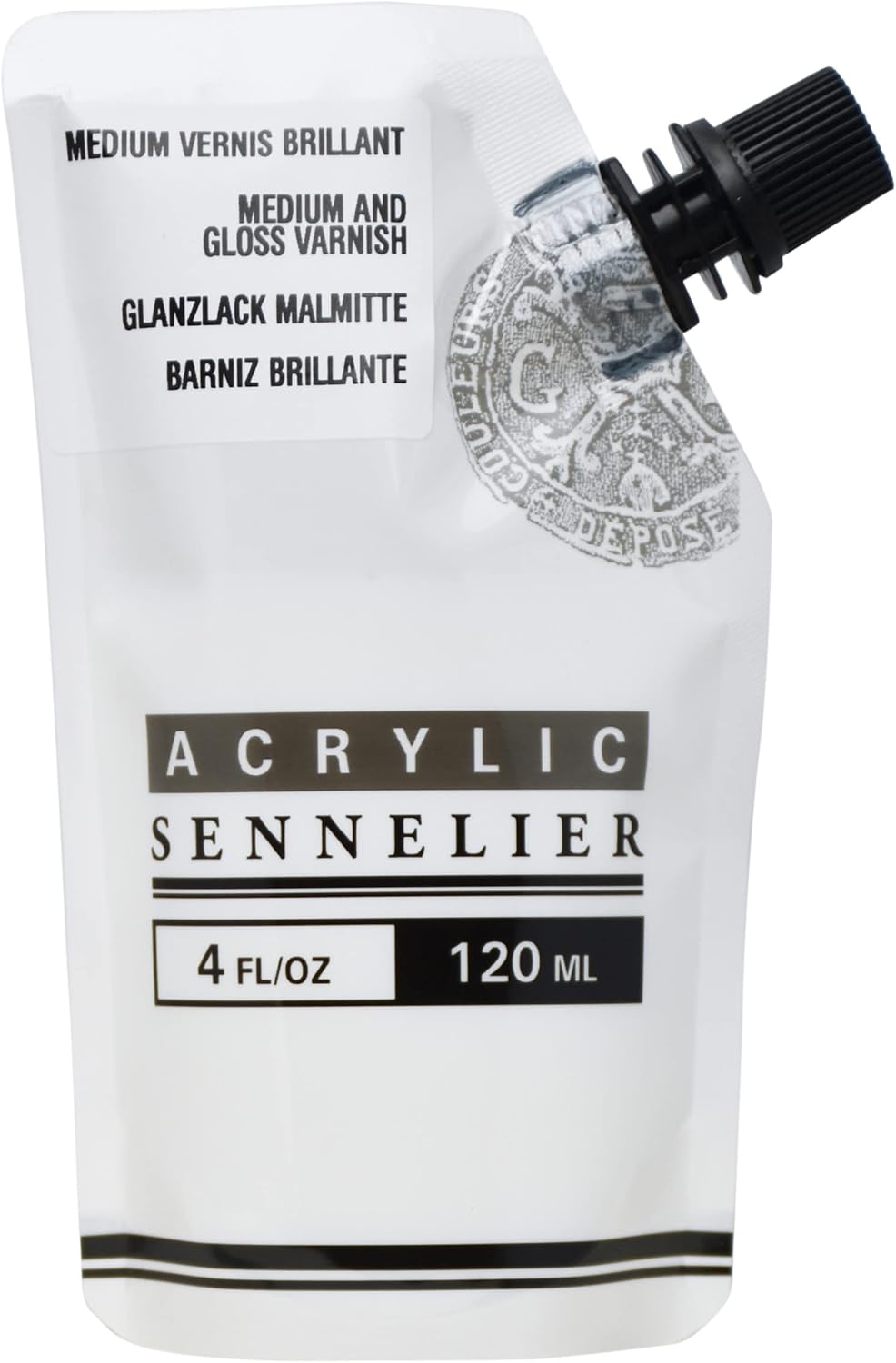 Sennelier Abstract Acrylic Medium - Medium & Gloss Varnish - 120ml