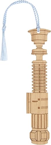 Juniper and Ivy Designs Star Wars OBI Wan Kenobi Original Trilogy - Marcador de libro con grabado láser, fabricado en los Estados Unidos, marca de