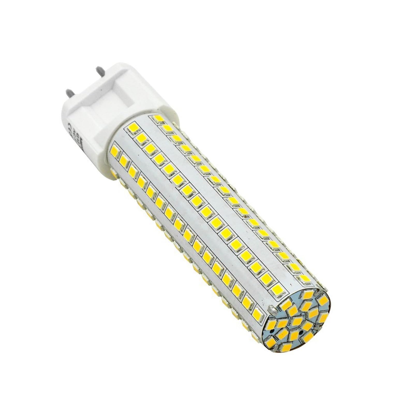 4 sztuki 150W odpowiednik żarówki LED G12 15W 360 stopni, wymiana żarówki kukurydzianej 150W Oświetlenie dużych powierzchni(Warm white 3000K)