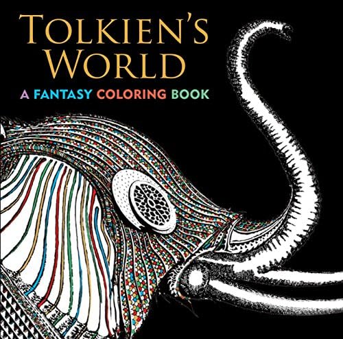 Tolkien's World: A Fantasy Coloring Book Paperback – April 12, 2016