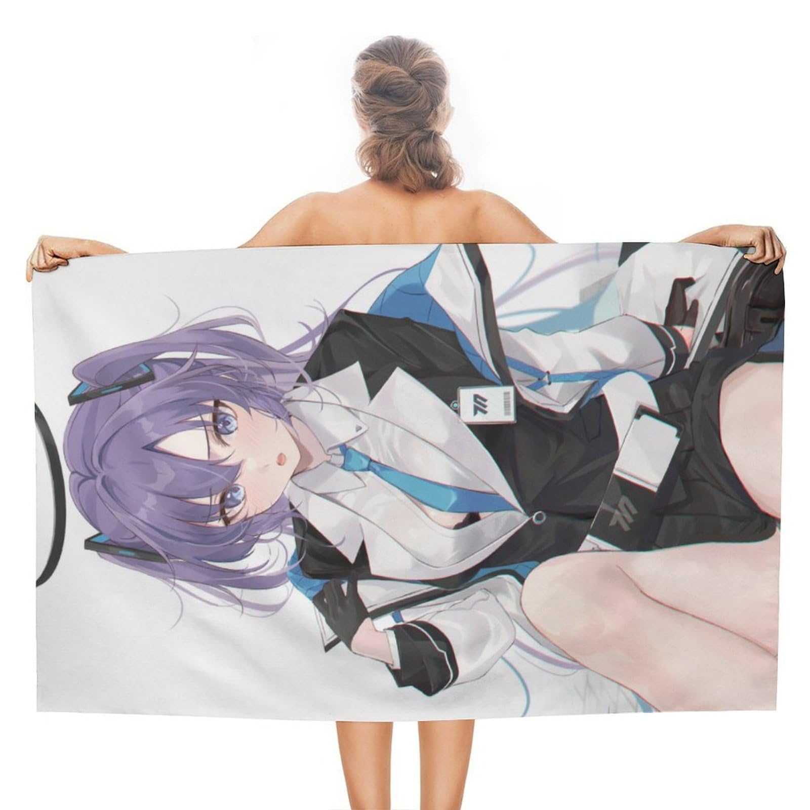 ブルアカ　早瀬ユウカ　バスタオル Amazon｜早瀬ユウカ ブルーアーカイブ バスタオル 大判 吸水