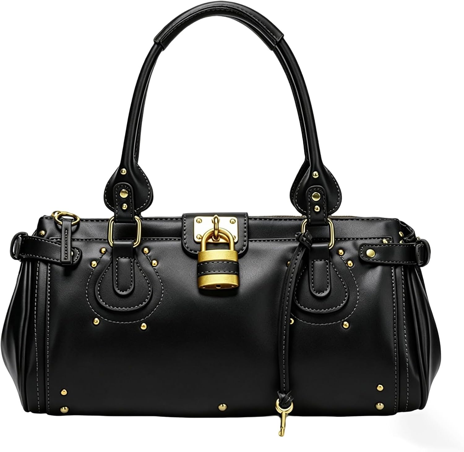 Hobo Bag Leather Bags for Women Y2K Purse Stylish Shoulder Bag Handbags Chic Purses Crossbody Satchel for Travel Work