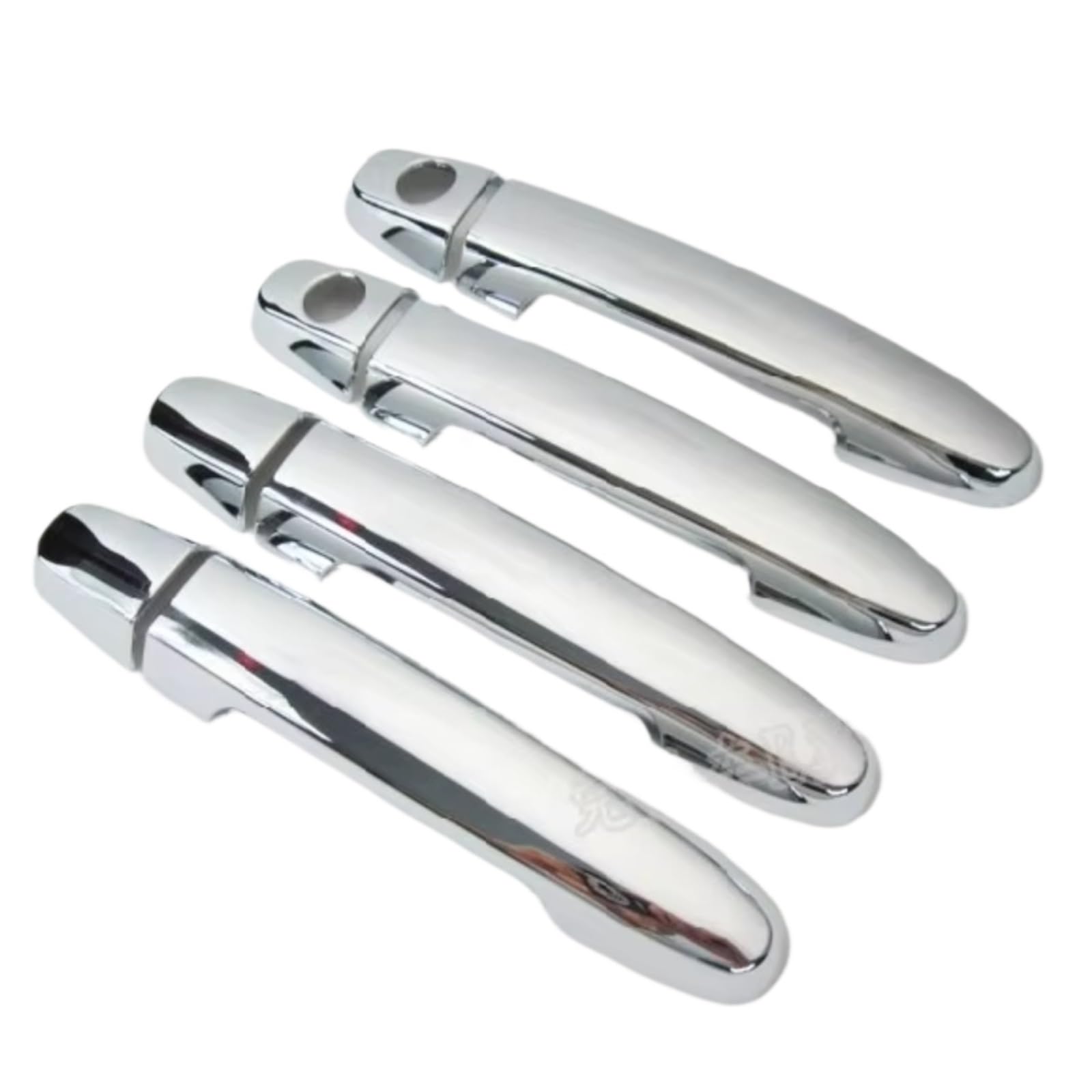 DSPOLIMV Outer Door Handle Cap Compatible with Toyota for Camry 30 2002 2003 2004 2005 2006 Chrome Car Door Handle Cover Trim Styling Accesories Overlay(2 Keyholes)