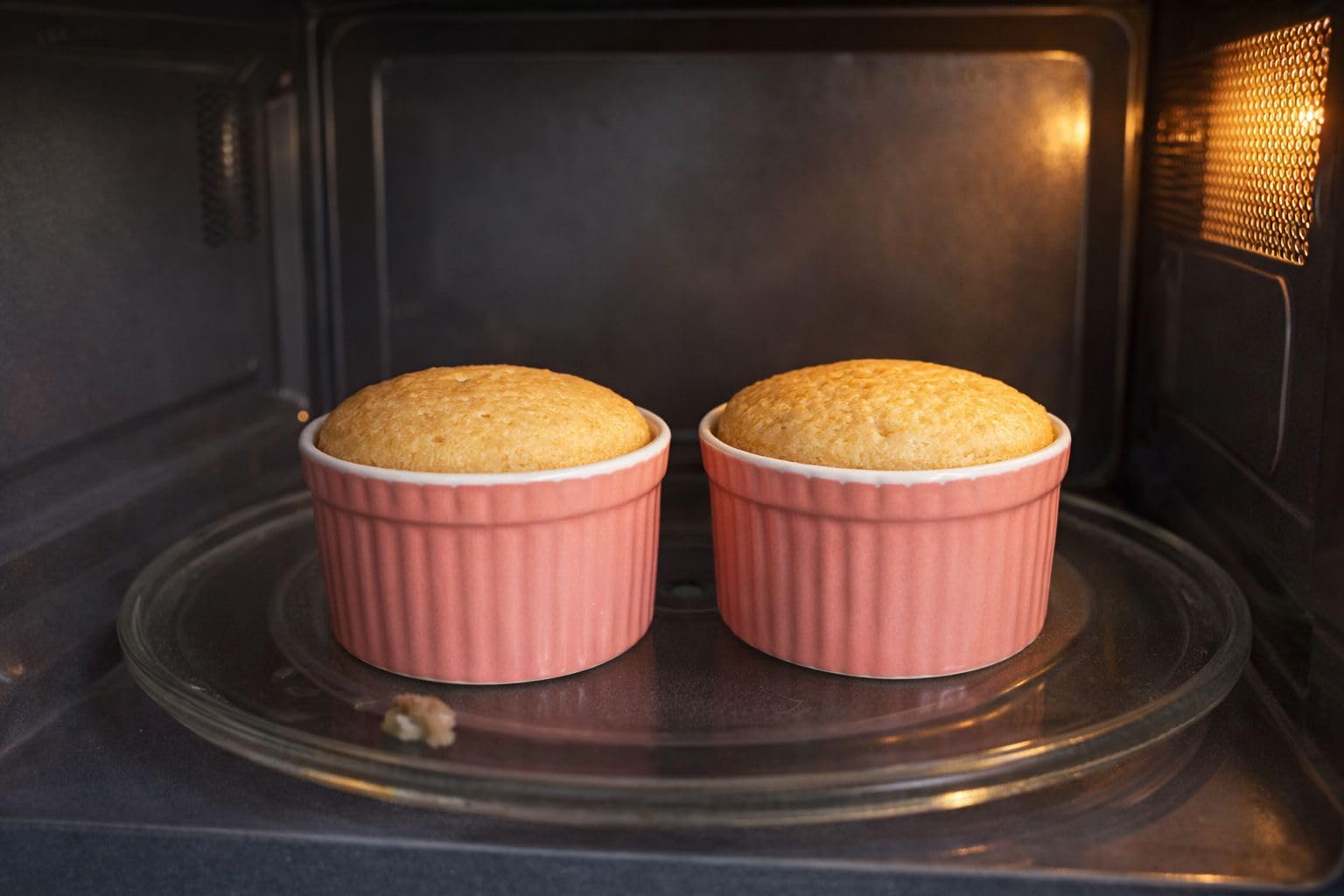 Bamby Pink Ceramic Ramekin Bowls 150ml set of 6, Perfect for Baking, Soufflés, Desserts, Sauces & Individual Portions (PINK) 1