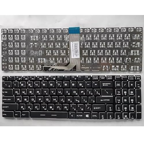 MSI GT72 GS63 GE72 GL62M CX72 PX60 GE62 GP62 GV62 CR72 GL65 PE70 PE60p US/RU/SP/FRobNCgtm[gp\RL[{[h(RU No backlit black)