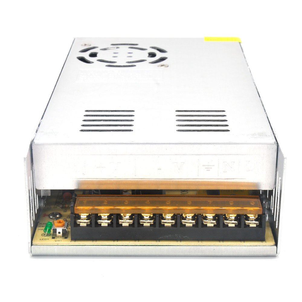 Padarsey Bloc d'alimentation universel régulé CC 24 V 15 A 360 W Entrée AC 110 V/220 V AC pour bandes LED, radio CCTV, ordinateur, projet