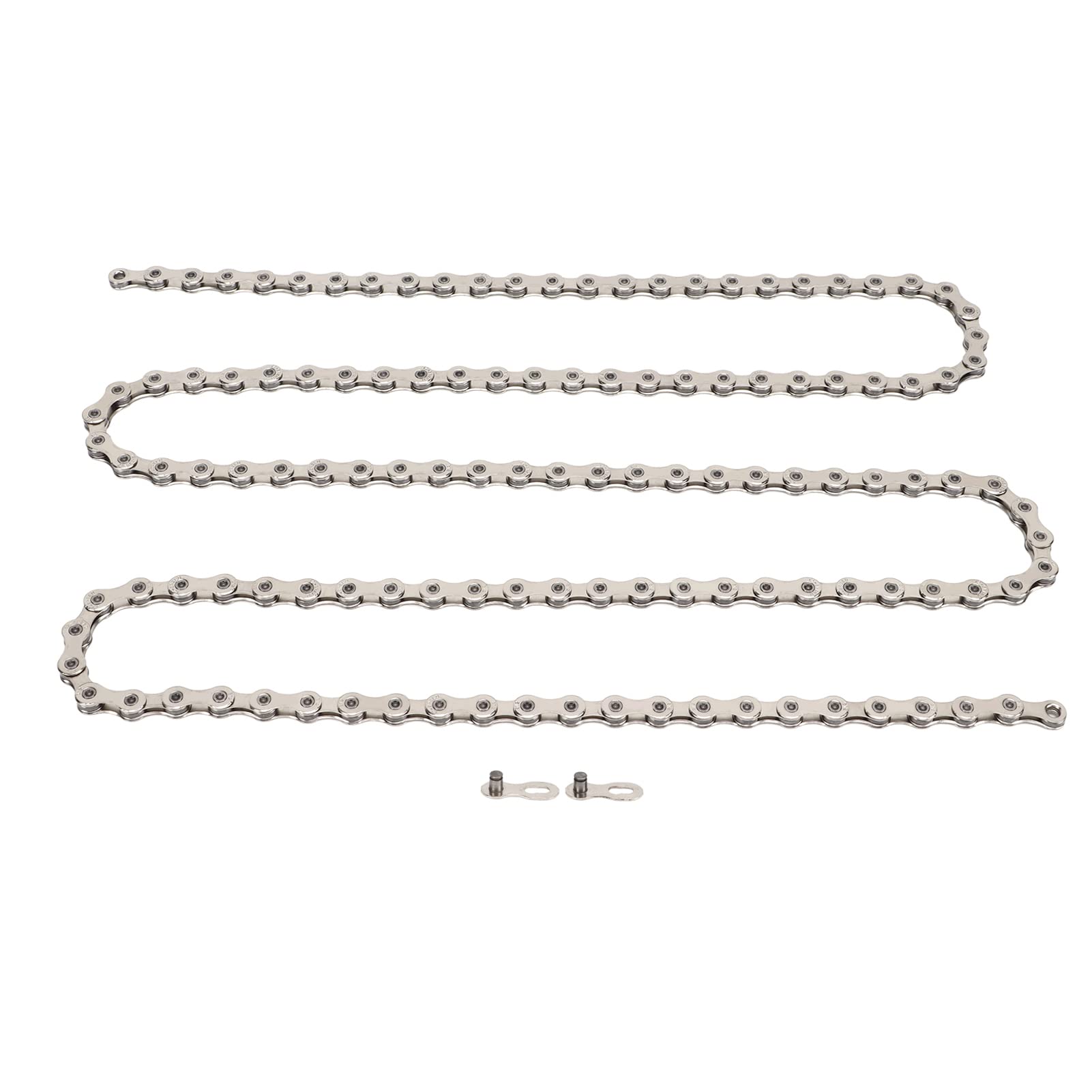 Cadena para bicicleta de montaña de 12 velocidades, cadena de repuesto para ciclismo de carretera, cadena ligera de acero de alto carbono con eslabones de enganche rápido para