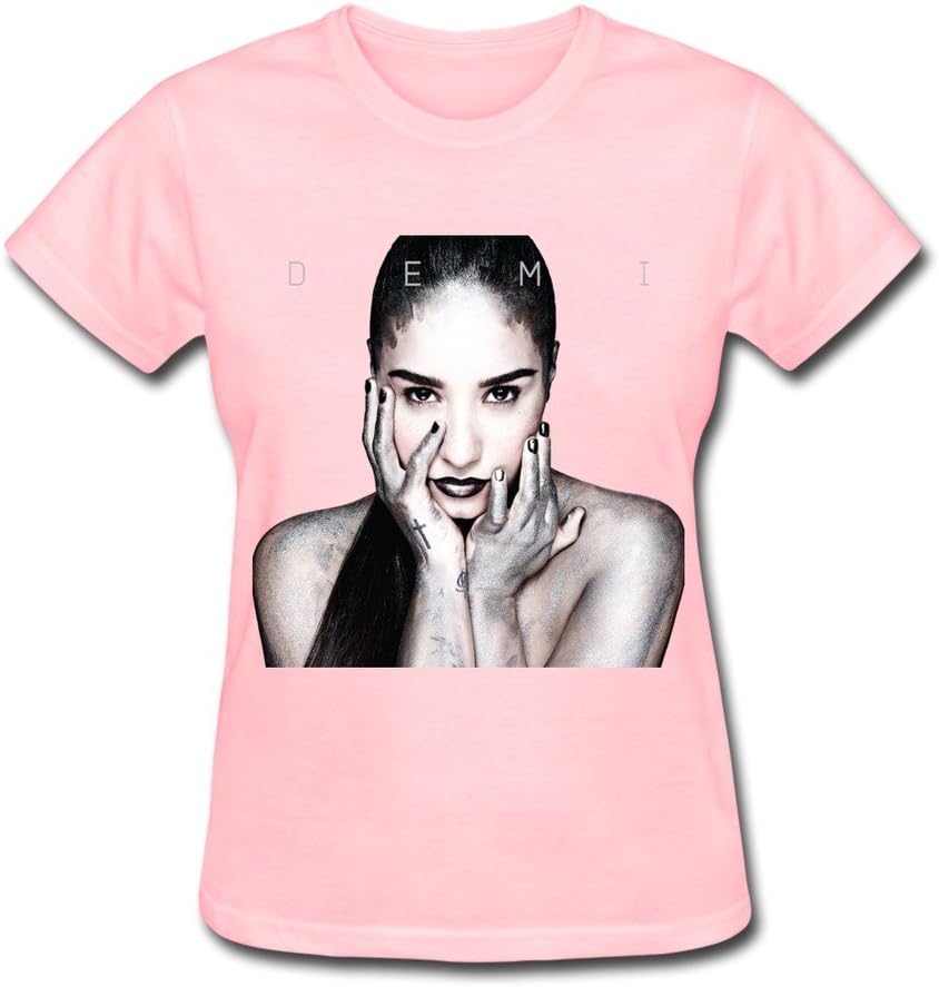 HANJ Demi Lovato Tour 2016 T Shirt For Women Black