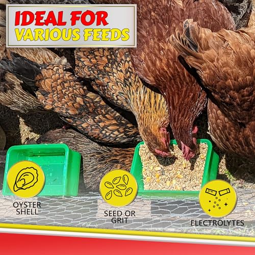 Chicken Cage Cup, 27oz - for Water, Treat, Feed and More - Small Feeder and Waterer Dish for Duck, Baby Chick, Pigeon, Quail, Gamefoul, Parakeet - Poultry Accessories for Bird Cages - Image 7