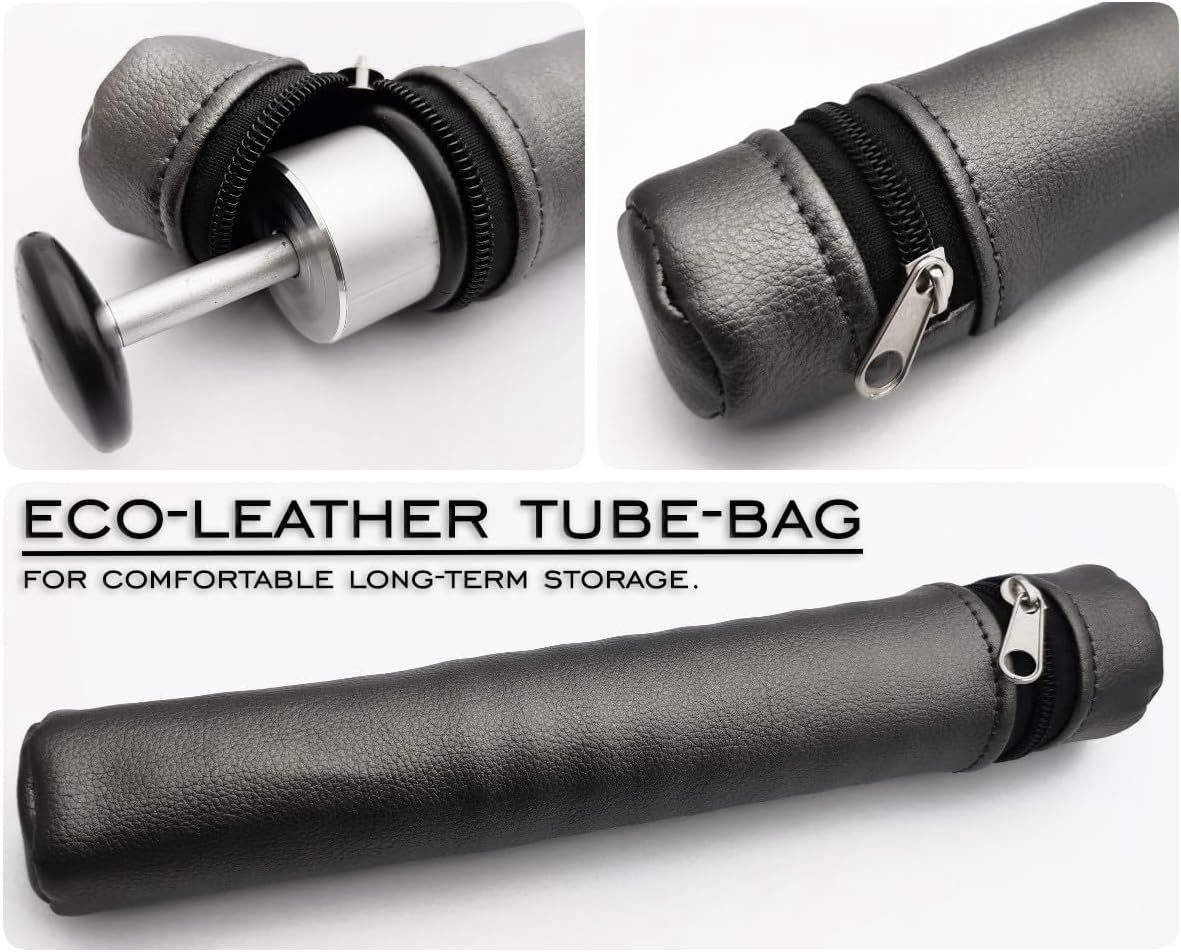 Professional Aluminum Injector 4 oz / 120 ml for Soft Plastic Plastisol Fishing Bait Baits Mold Molds Form Lure Tackle Making With Locking Nozzle on the end of Injector Gift for Fisherman