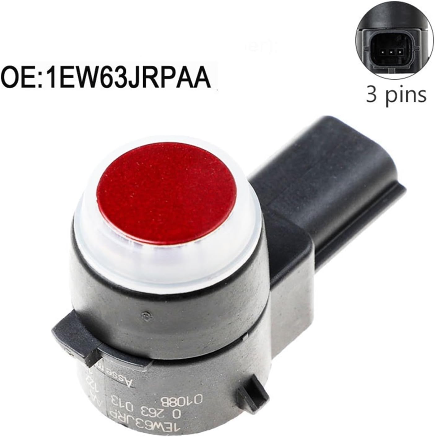 1Pcs PDC Parking Aid Bumper Object Sensor Radar Reverse Assist Car OEM 1EW63JRPAA 0263013127