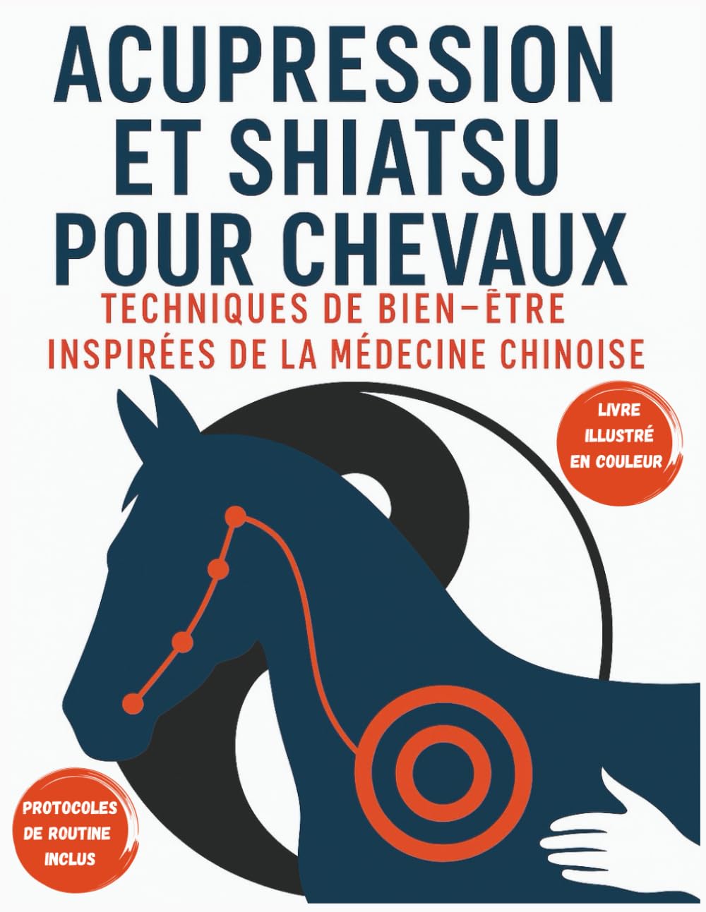Acupression et Shiatsu pour Chevaux : Techniques de Bien-Ătre InspirĂ©es de la MĂ©decine Chinoise: MĂ©thodes Douces dâAcupression et Shiatsu Ăquin : ... les Tensions de votre cheval (French Edition)