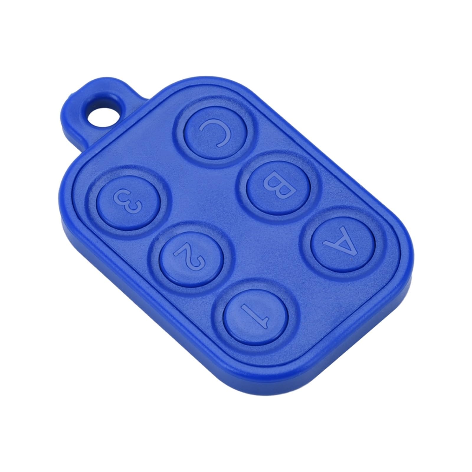 MIELEU 6 in 1 RFID Multiple Keychain Dual Frequency Keyfob Multifunctional Access Control Elevator Copy Card ID IC Erasable(Type5)