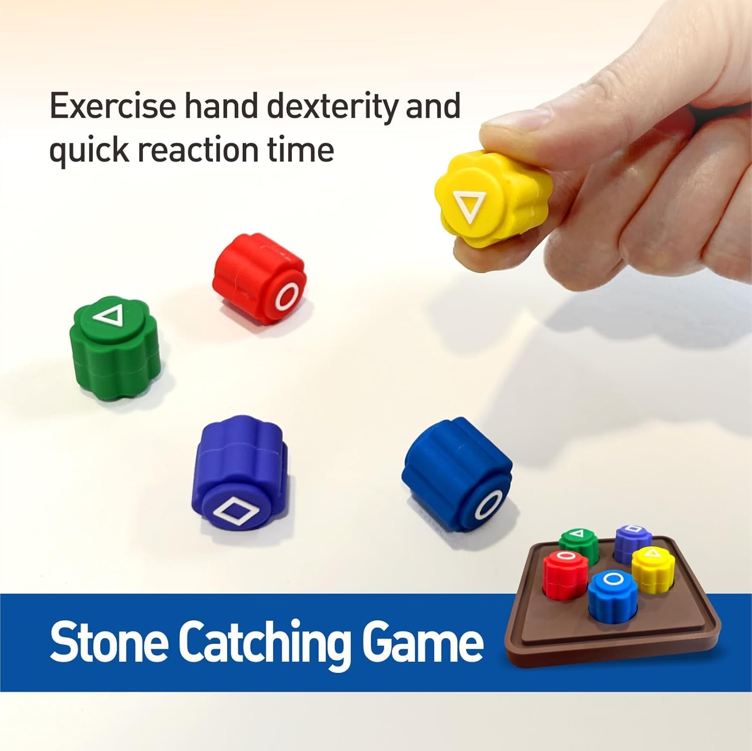 Gioco tradizionale coreano, set di ciottoli Gonggi Jack Stone (1