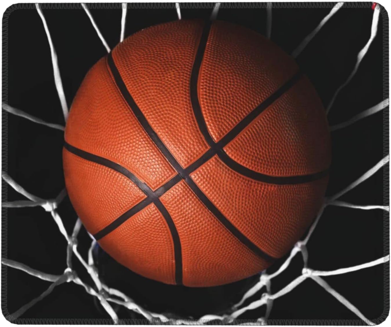 Basketball Rubber Lock Edge Mouse Mat NonSlip Mouse Pad is Suitable