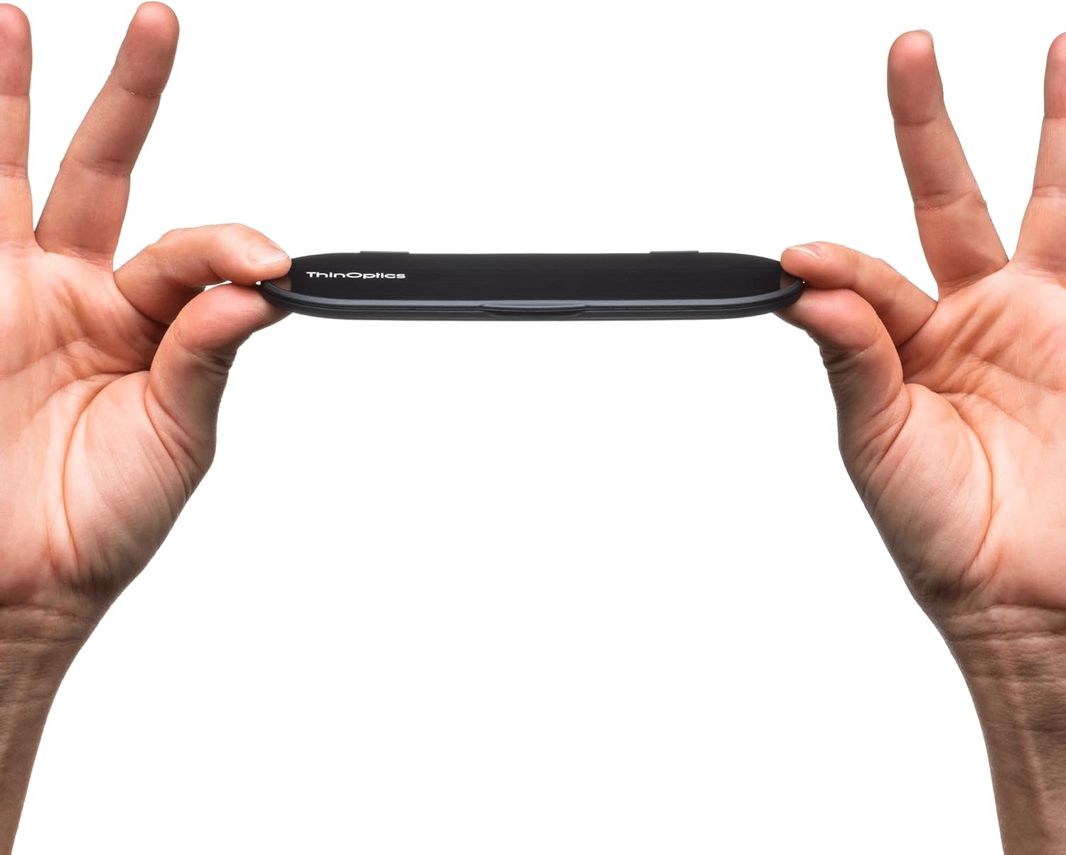 Always With You ThinOptics Case for Blue Light Blocking Reading Glasses for Computers & Screens - Ultra Lightweight and Durable - Metal Case Only - Image 2