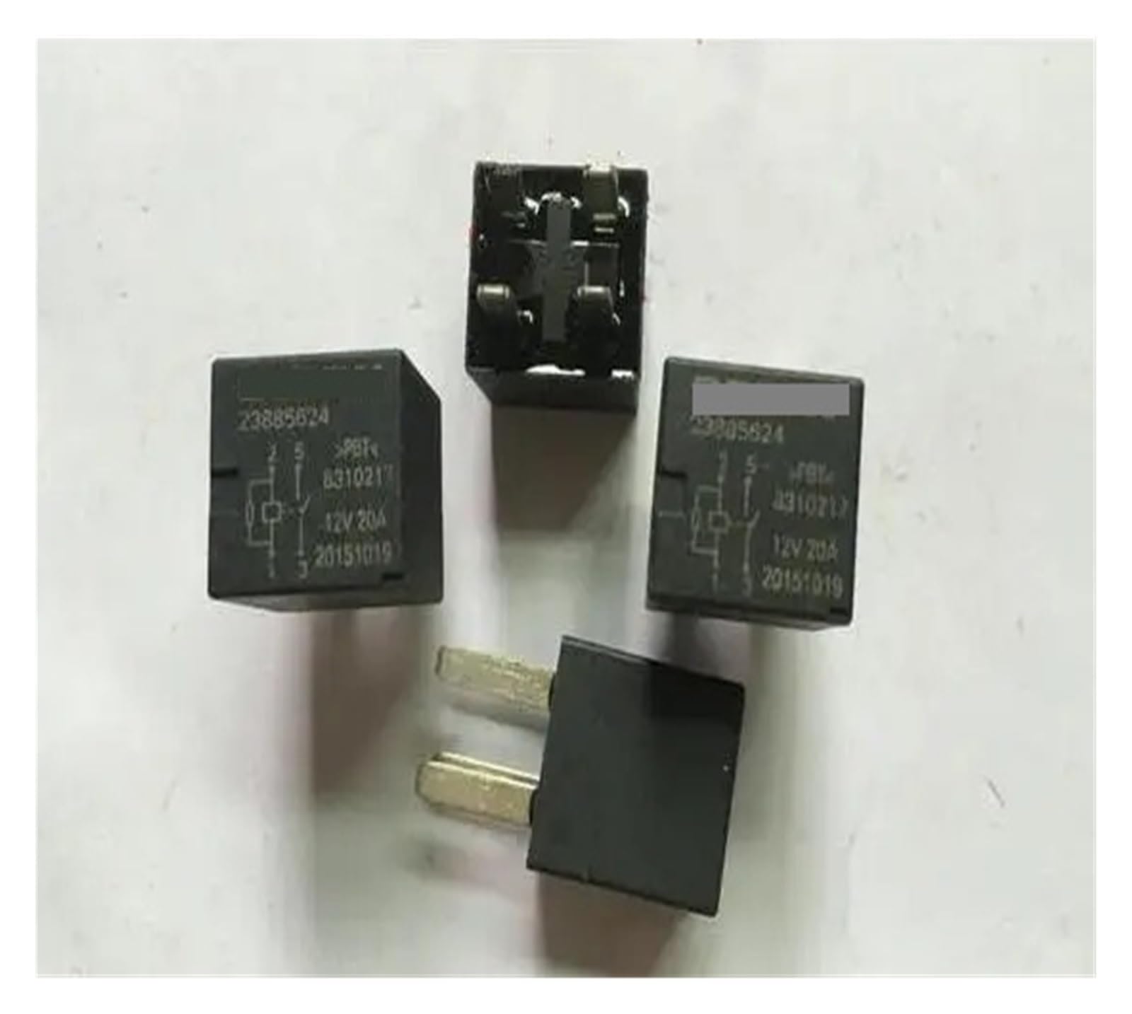 Relais 3885624 12V solution de remplacement DIP4 DC12V lot de 10 pièces