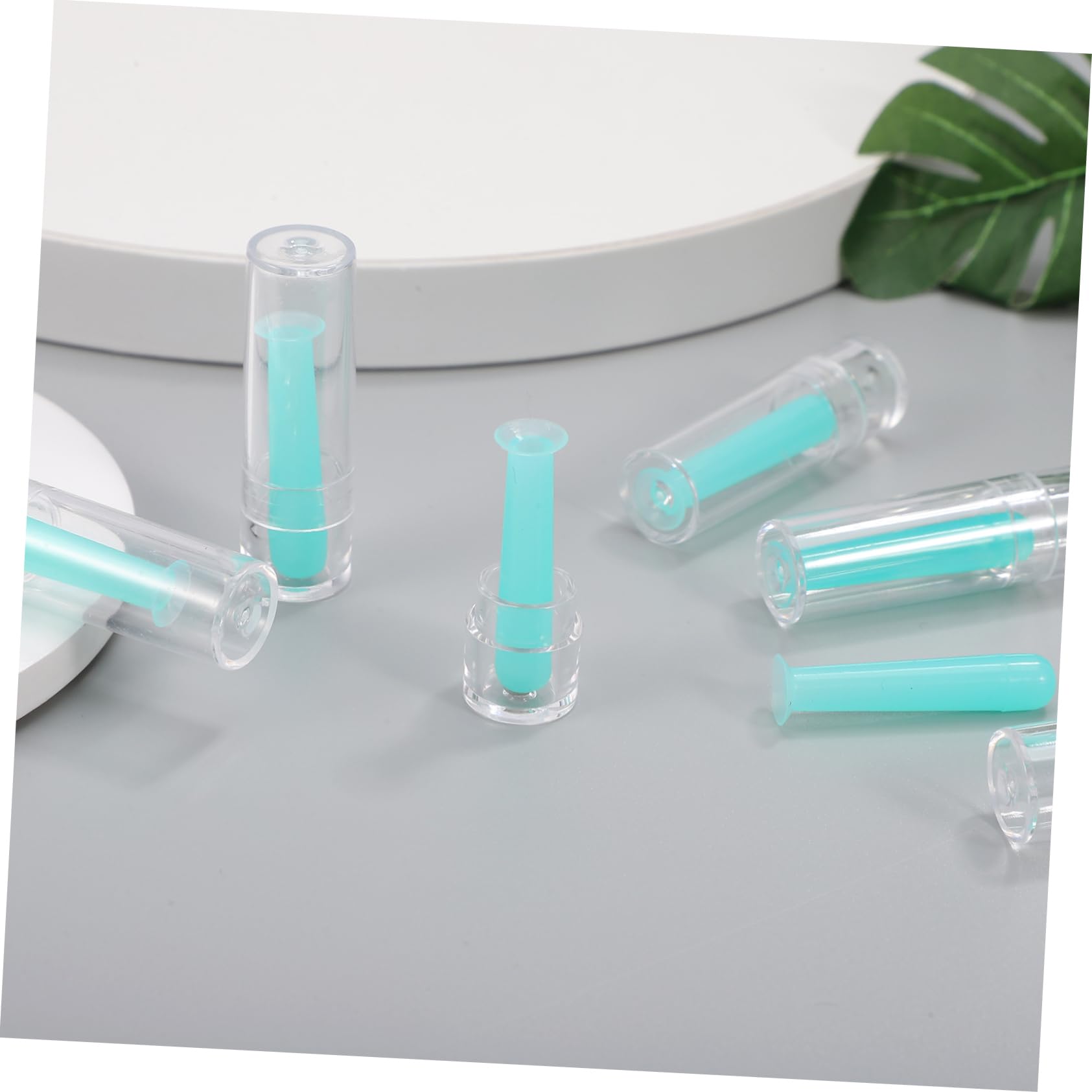 Beaupretty Aplicador De Lentes De Contacto De Silicona Herramienta De Inserción Y Remoción Diseño Compacto Y De Usar Succión Y Seguro Para Lentes Rgp 15 Piezas X 5