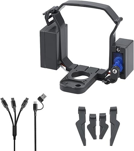 Miniatura 1 de O'woda Mavic 3 Pro - Sistema de liberación de carga útil con cable de datos OTG y tren de aterrizaje, para bodas y drones de pesca, compatible con