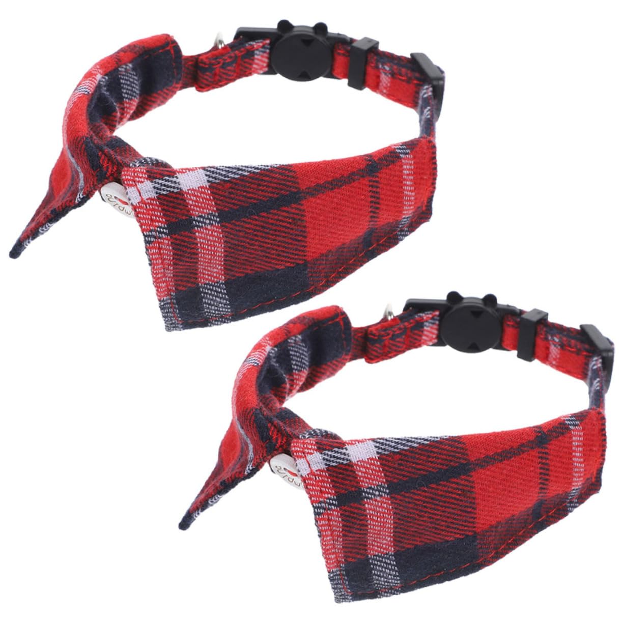 Happyyami 10pezzi Collare Per Gatti Regolabile Con Campanellino e Stile Plaid Collare Sicuro e Carino Per Feste e Occasioni Speciali Design Adatto Gatti e Cuccioli