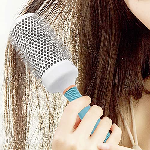 Cepillo de pelo redondo térmico que elimina el frizz y moldea melenas largas 6