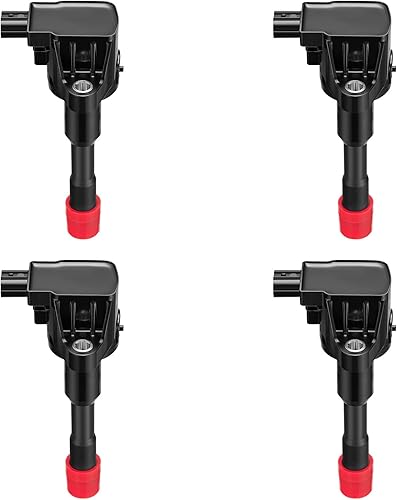 Vista 96 de BDFHYK Paquete de bobinas de encendido y bujías de iridio compatibles con Acura RSX Honda Accord Civic CR-V Element repuesto para UF583 UF311