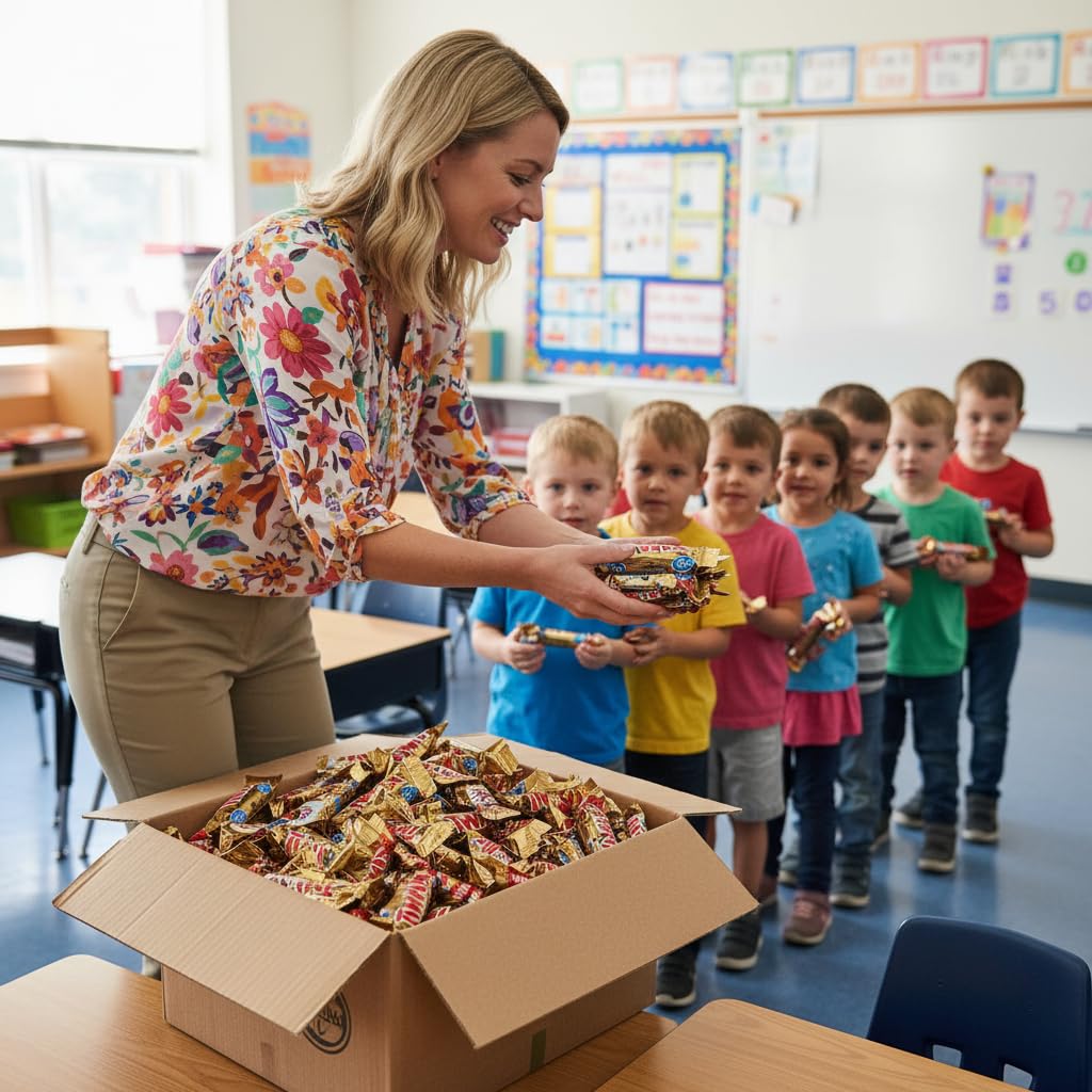 Twiix Caramel Chocolate Fun Size Candy Bars - Bulk 2 lb Gift Bag - Individually Wrapped Chocolate & Caramel Cookie Bars - Perfect for Valentine's Day, Party Favors, & Snacking - Chocolate Candy Bulk Pack - 2 Pound Gift Bag