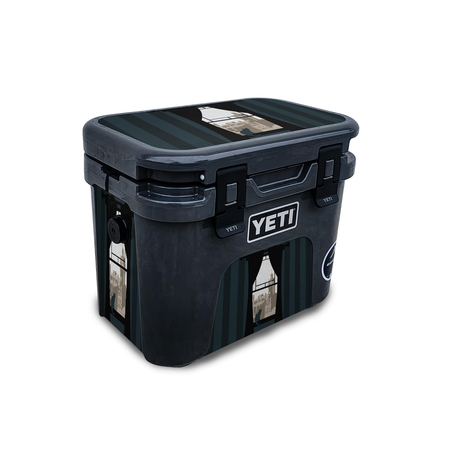 Skin Compatible with Yeti Roadie 15 Hard Cooler - Onlooker - Premium 3M Vinyl Protective Wrap Decal Cover - Easy to Apply | Crafted in The USA by MightySkins